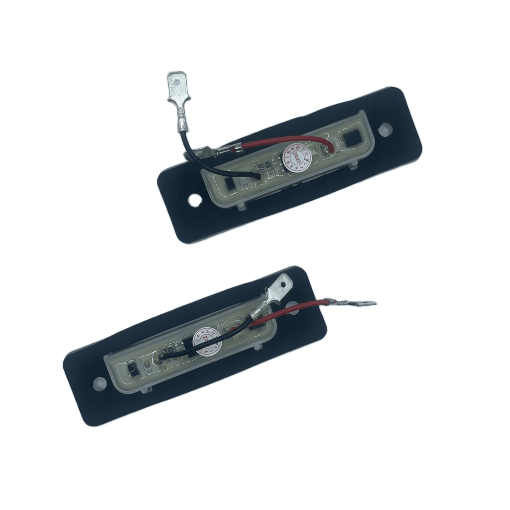 BMW E30 E12 E28 Z1 License Plate Light Set of 2 (1370397 / 1386011) — view 4