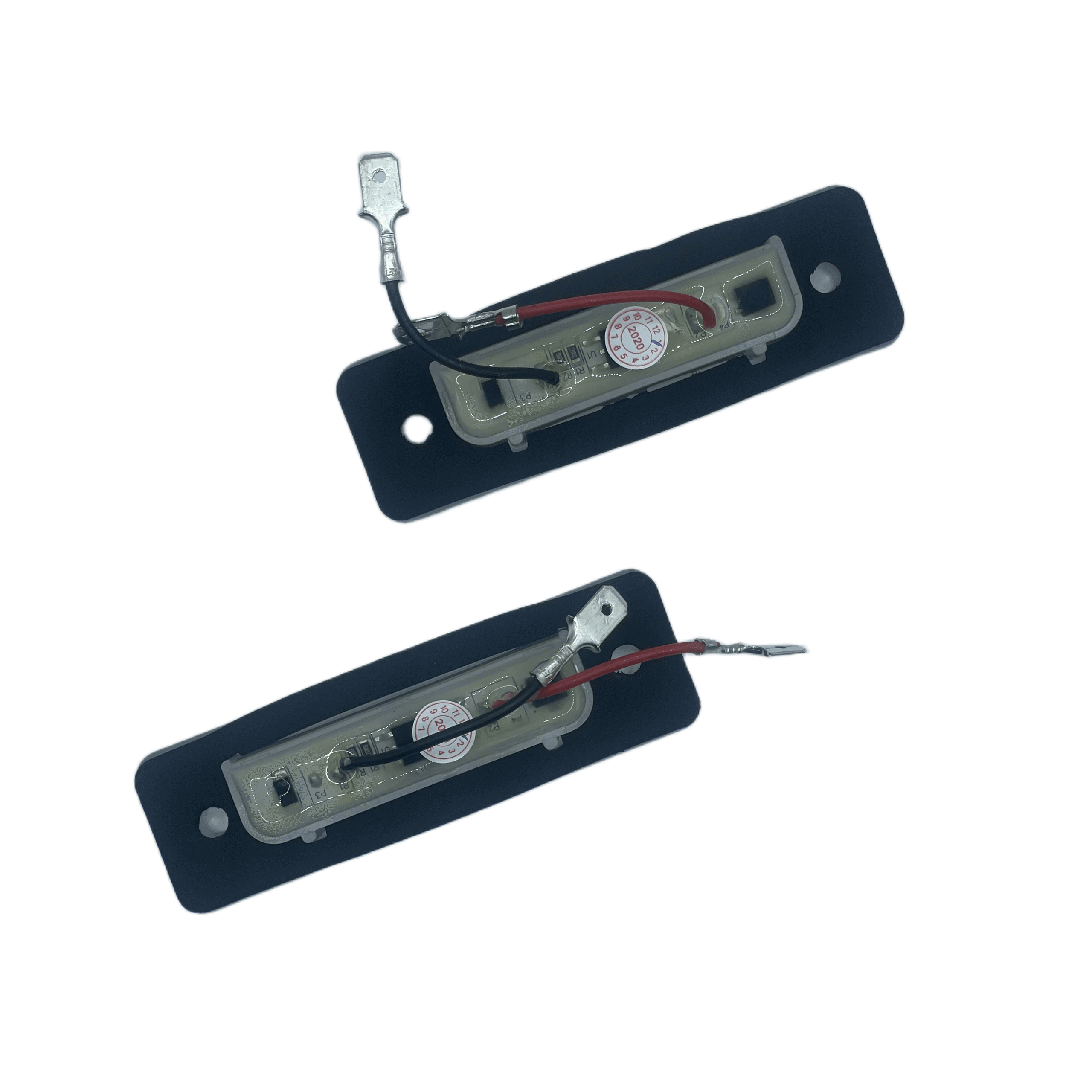 BMW E30 E12 E28 Z1 License Plate Light Set of 2 (1370397 / 1386011) — view 4