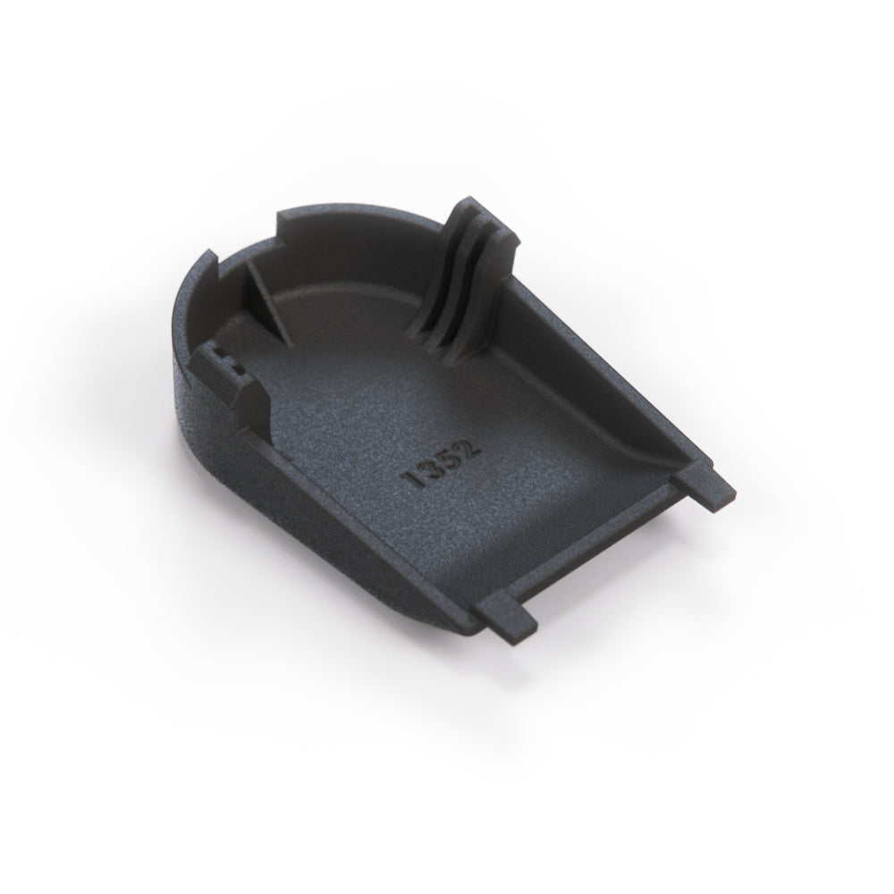 BMW E30 E34 Window Crank Cover Cap Black (51321906497) — view 3