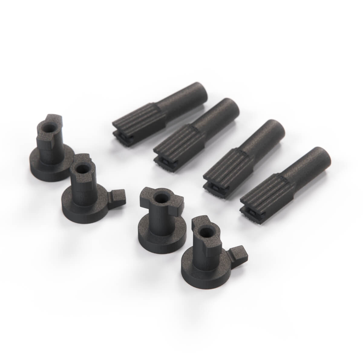 BMW E30 Ellipsoid Headlight Adjuster Screw Repair Kit Set Black (63121385397) — view 3