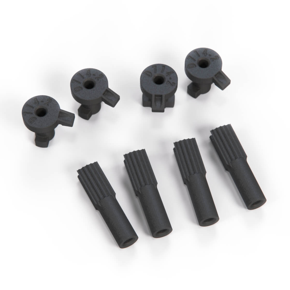 BMW E30 Ellipsoid Headlight Adjuster Screw Repair Kit Set Black (63121385397) — view 4