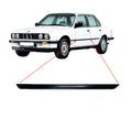BMW E30 Front Door Trim Moulding Black with Chrome Trim Left or Right