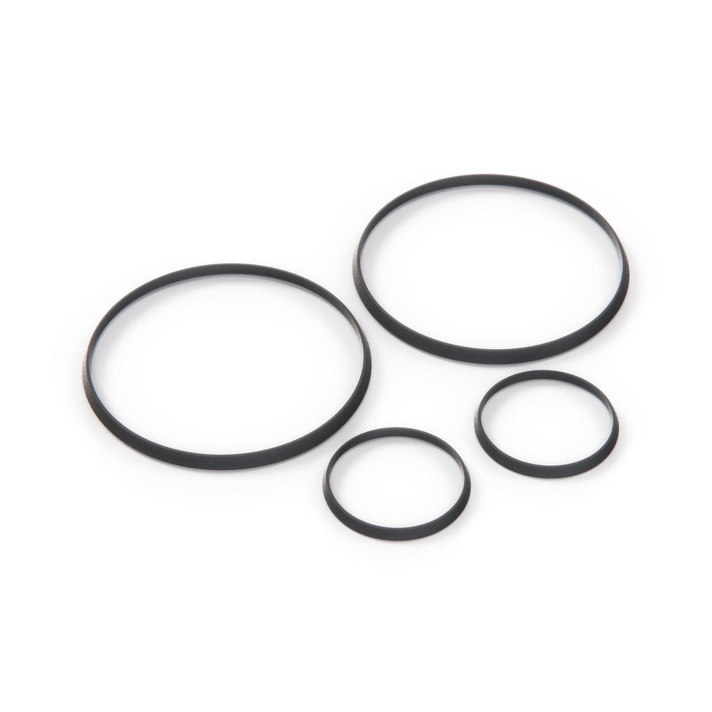 BMW E30 Gauge Cluster Rings Set of 4 Black — view 2