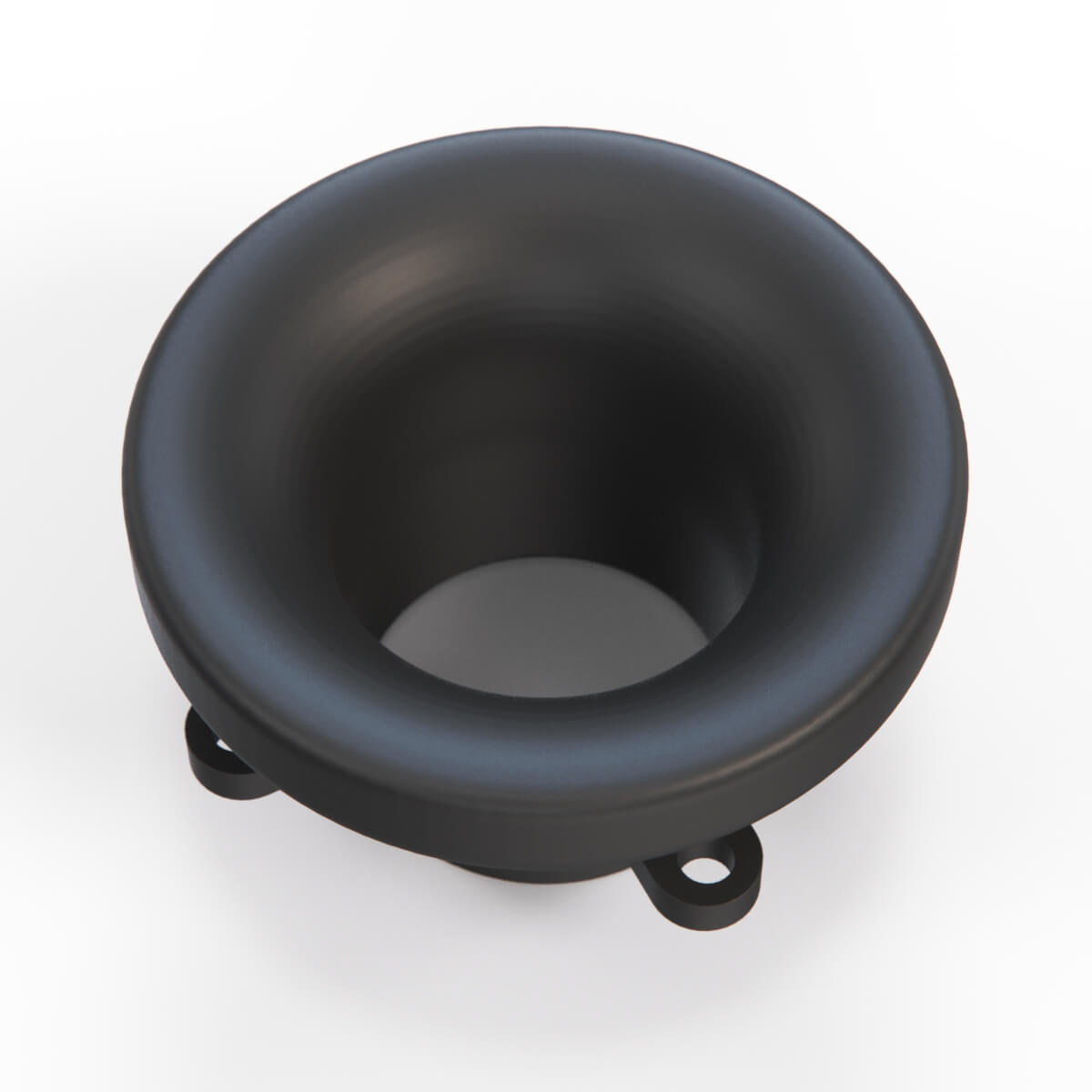 BMW E30 Headlight Air Duct Intake Velocity Stack Black (63121385817) — view 3