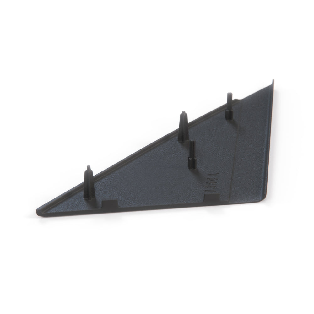 BMW E30 Interior Blank Door Mirror Cover Left or Right Black (51321904517 / 51321904518) — view 3