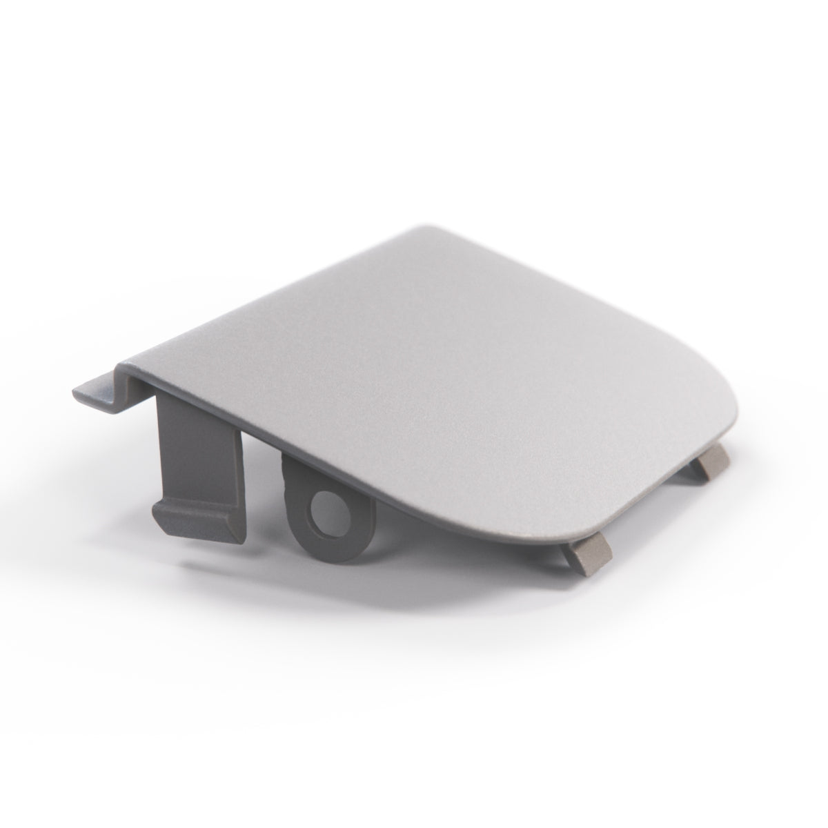BMW E30 Rear Bumper Tow Hook Eye Cover Primed (51122239897) — view 2