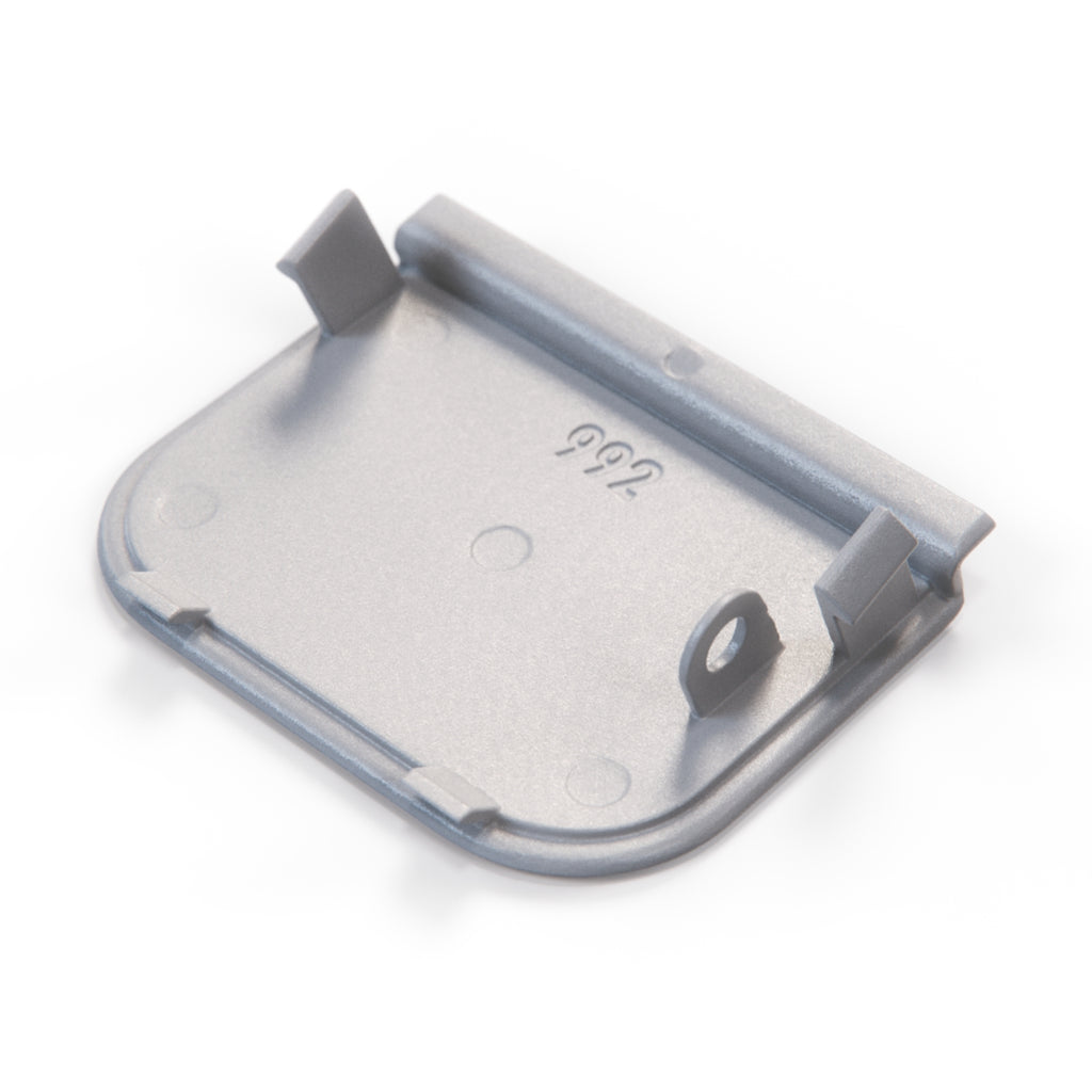 BMW E30 Rear Bumper Tow Hook Eye Cover Primed (51122239897) — view 3