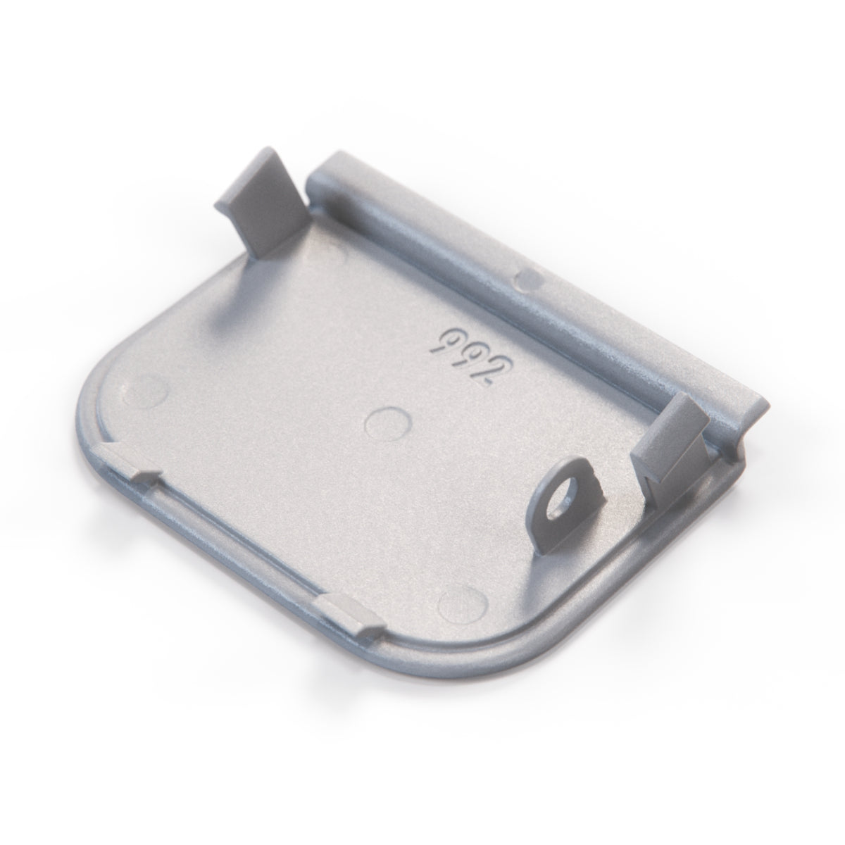 BMW E30 Rear Bumper Tow Hook Eye Cover Primed (51122239897) — view 3