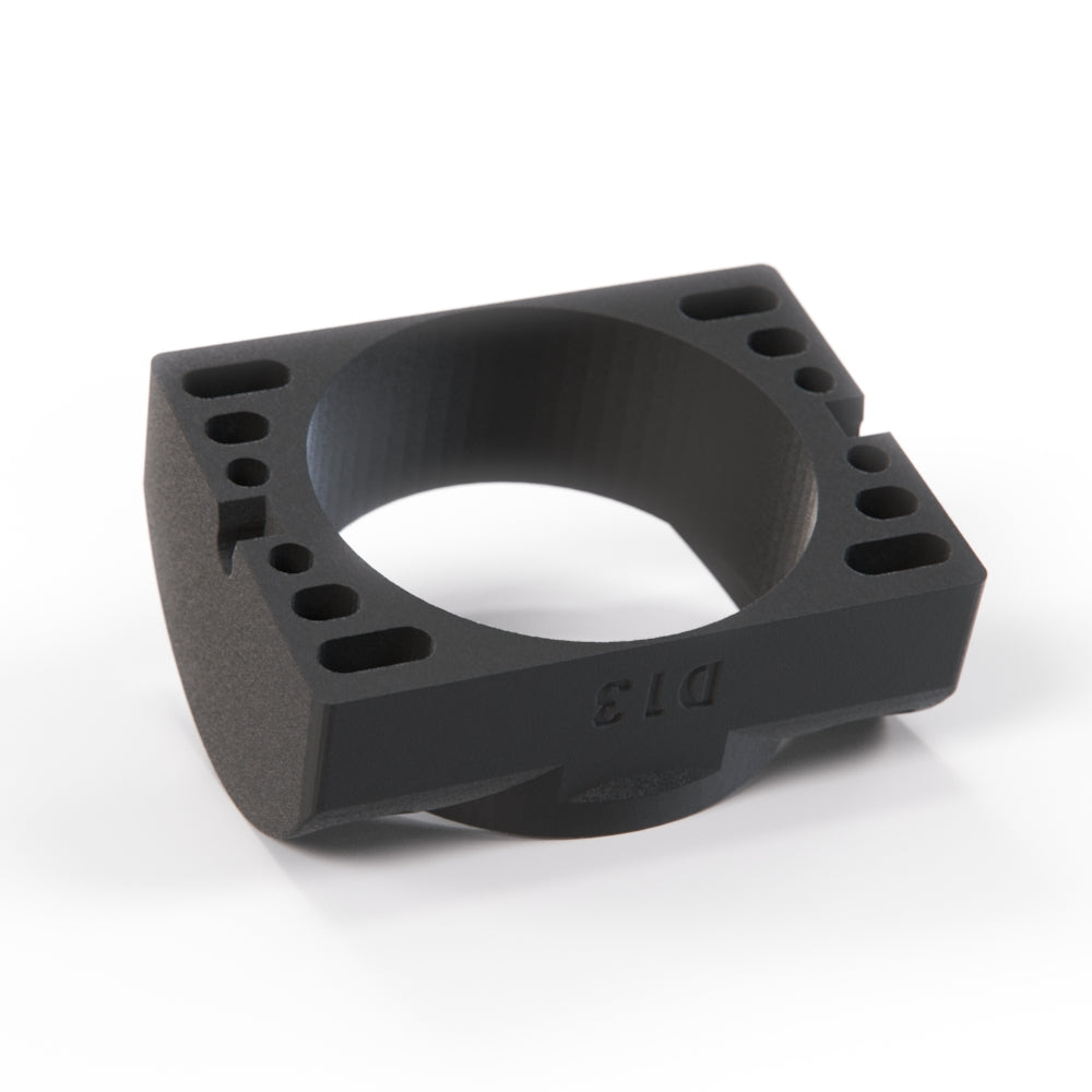 BMW E30 Side Vent 52mm Gauge Pod Black 64221381149 — view 2