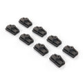 BMW E30 Sideskirt Bottom Clip Set of 8 Black (51711933125)