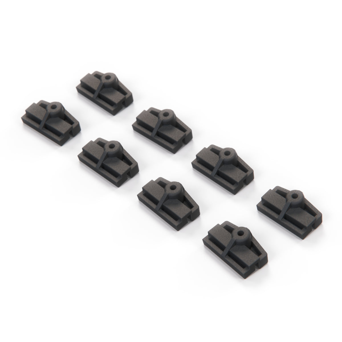 BMW E30 Sideskirt Bottom Clip Set of 8 Black (51711933125)