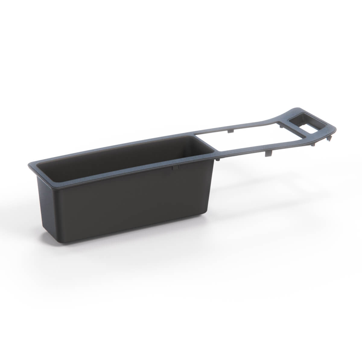 BMW E31 Centre Console Tray Insert LHD or RHD Black (51168128216) — view 2
