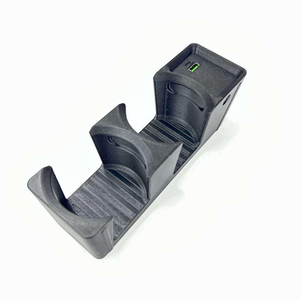 BMW E31 Custom Cup Holder with Usb Phone Charger – Replacement for Center Console Storage — view 4