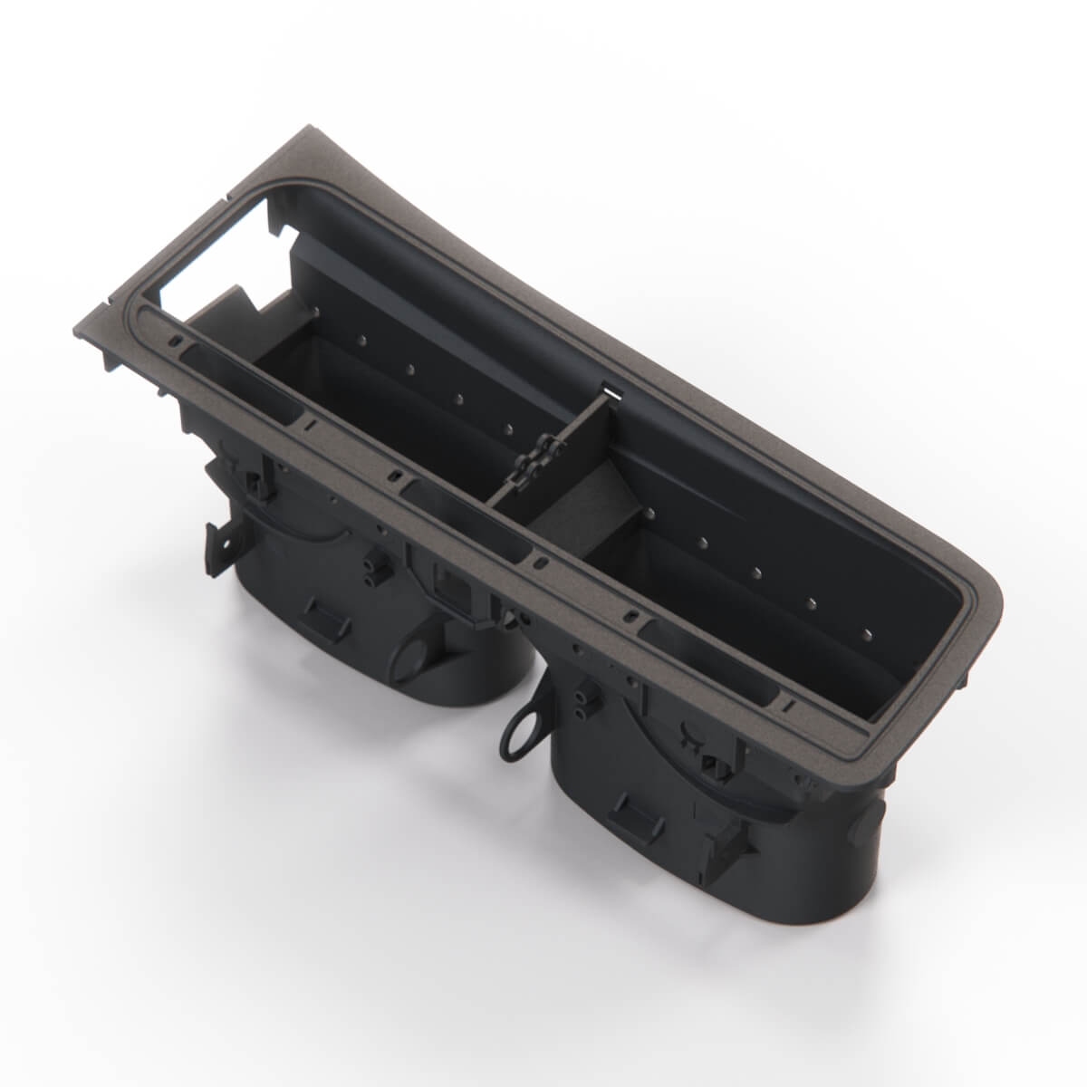 BMW E31 Dashboard Air Vent Duct Frame LHD or RHD Black (64221383084 / 64221383087)