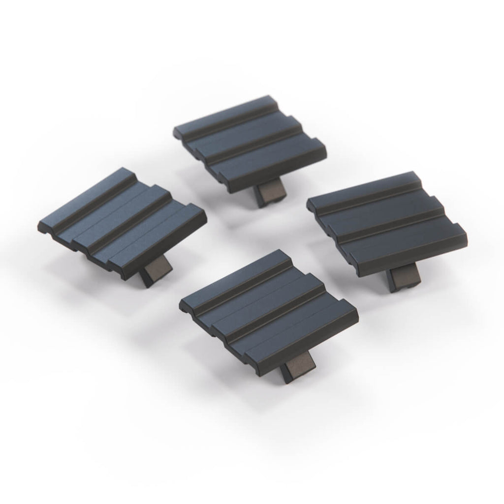 BMW E31 E32 E34 X5 Engine Valve Cover Bolt Cap Set of 4 Black (11121736007)