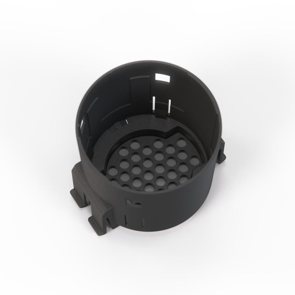 BMW E31 / E32 / E34 / E38 / E46 / E52 / E83 Door Chime Gong Cover Black (65818360995) — view 2