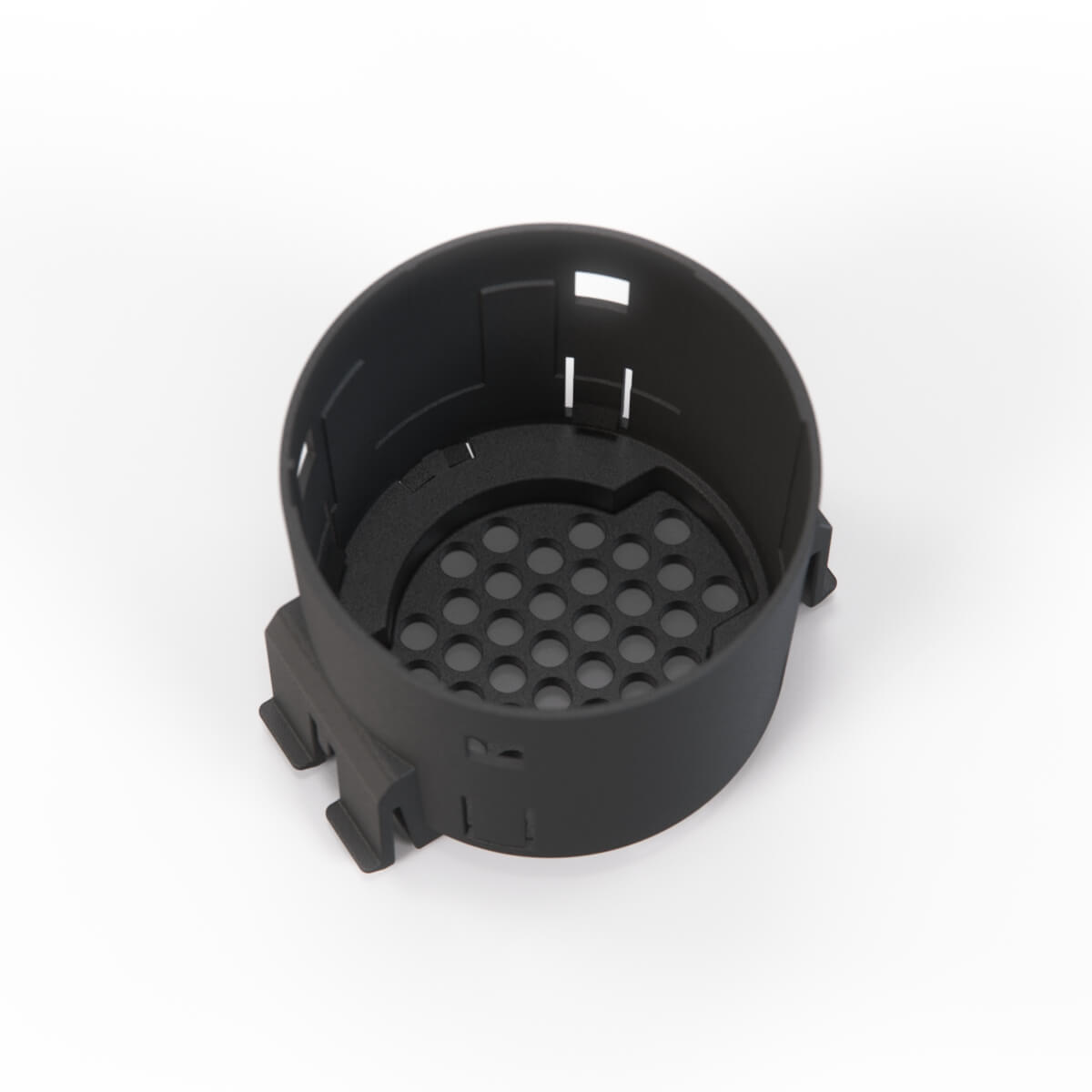 BMW E31 / E32 / E34 / E38 / E46 / E52 / E83 Door Chime Gong Cover Black (65818360995) — view 2