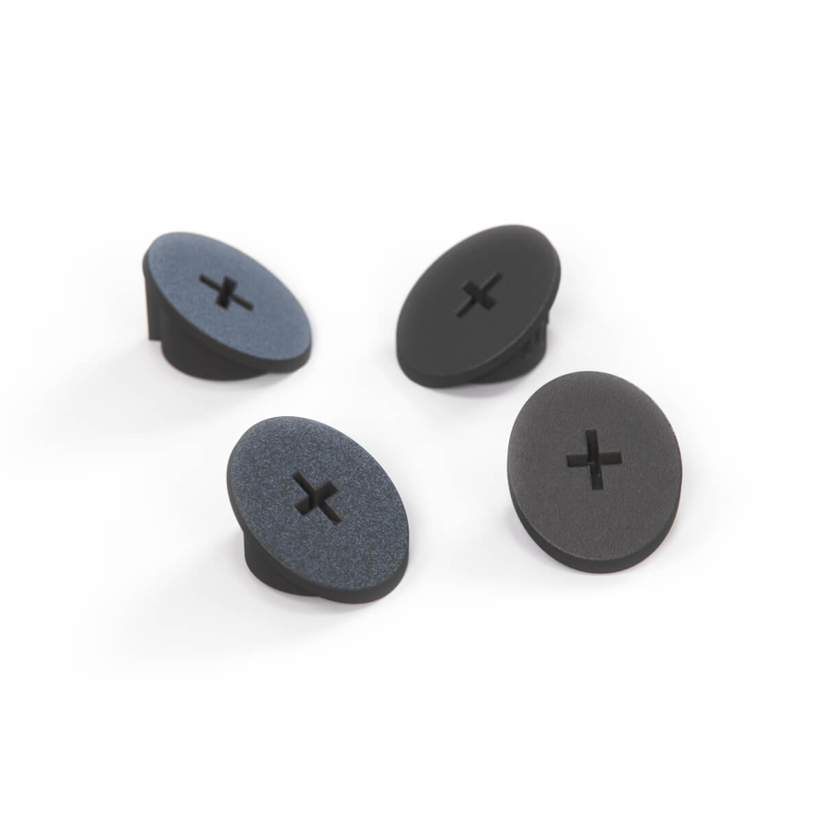 BMW E31 E38 M70 V12 Engine Cover Hardware Cap Set of 4 Black (11611715598)