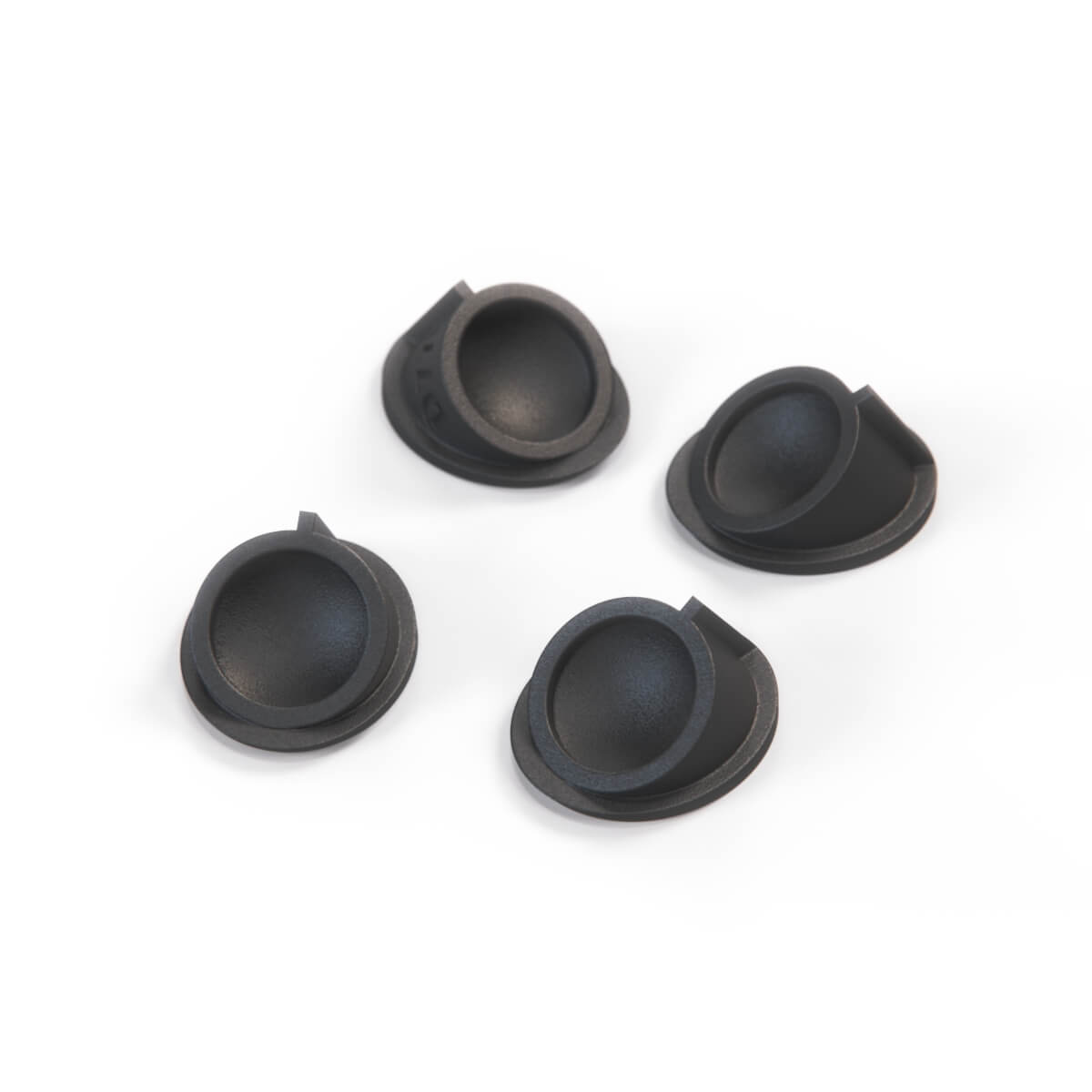 BMW E31 E38 M70 V12 Engine Cover Hardware Cap Set of 4 Black (11611715598) — view 3