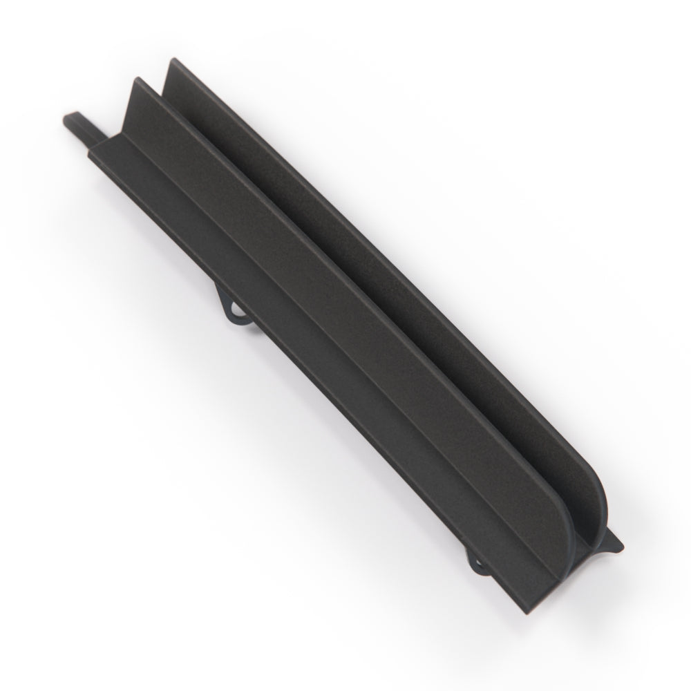 BMW E31 Front Bumper Trim Finisher Grille License Plate Black Left Or Right 51111970229 / 51111970230 — view 2
