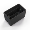 BMW E32 E34 Back Part of Dashboard Analogue Clock Black (62131374282)