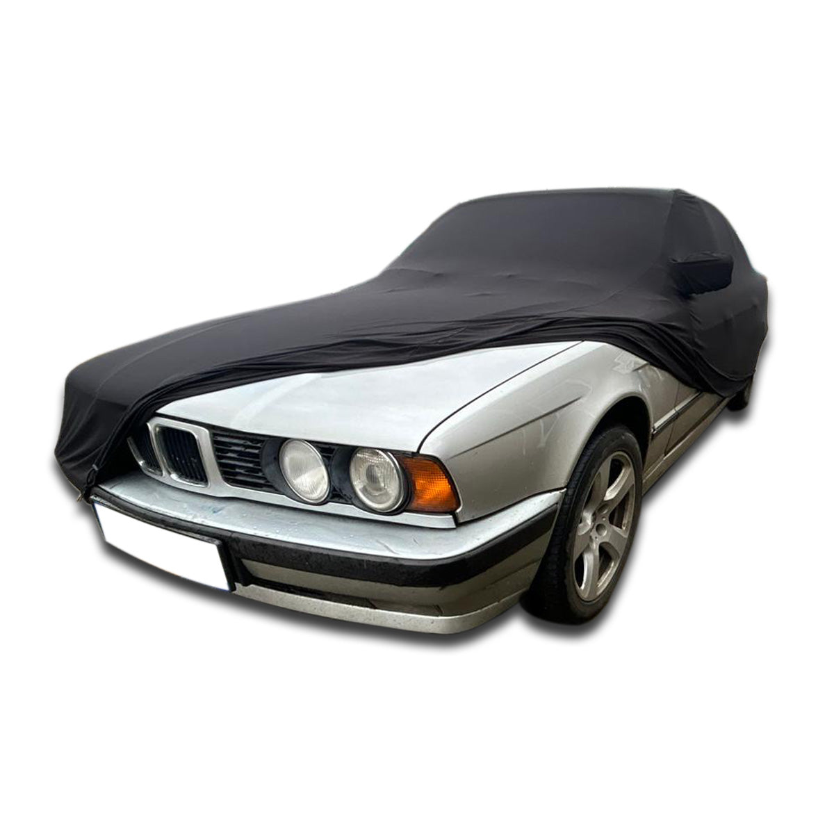 BMW E32-e34 Car Cover Indoor Storage Garage Ultra Soft Elastic — view 2