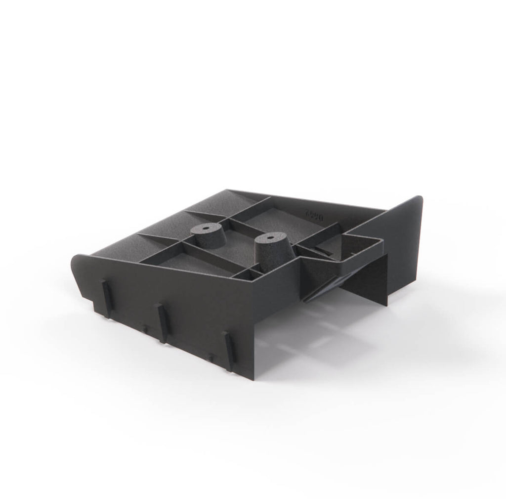 BMW E32 E34 Cd Support Glove Box Bottom Part Black (65141946134) — view 5