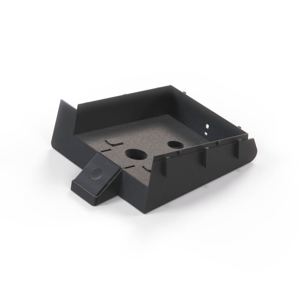 BMW E32 E34 Cd Support Glove Box Bottom Part Black (65141946134) — view 2