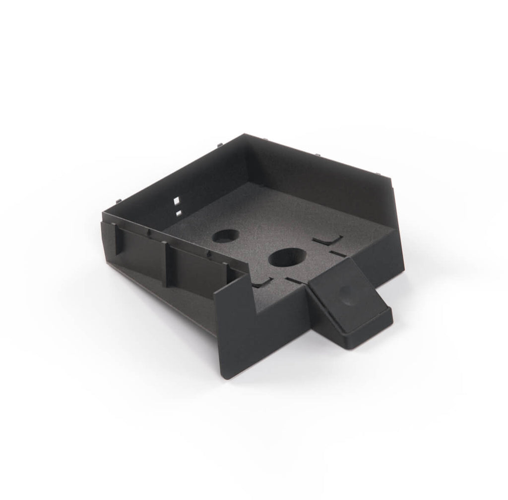 BMW E32 E34 Cd Support Glove Box Bottom Part Black (65141946134) — view 3
