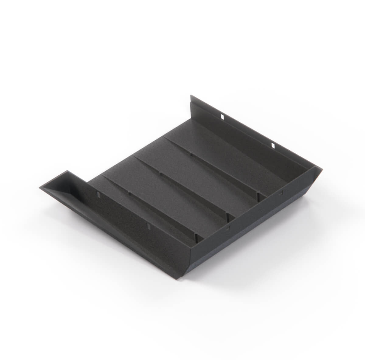 BMW E32 E34 Cd Support Glove Box Top Part Black (65141946134) — view 3
