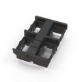 BMW E32 / E34 Centre Console Power Window Switch Housing Frame Black (61311379075)