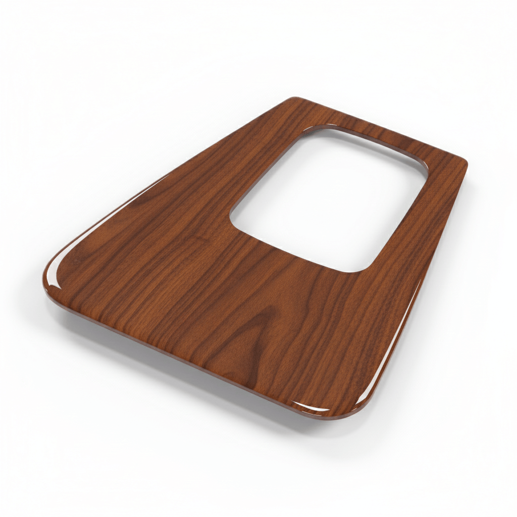 BMW E32 / E34 Centre Console Wooden Manual Shifter Trim LHD or RHD 4 Wood Types (51161938353 / 51168126225) — view 2