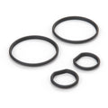 BMW E32 E34 Cluster Dashboard Dial Gauge Rings Set Black or Primed