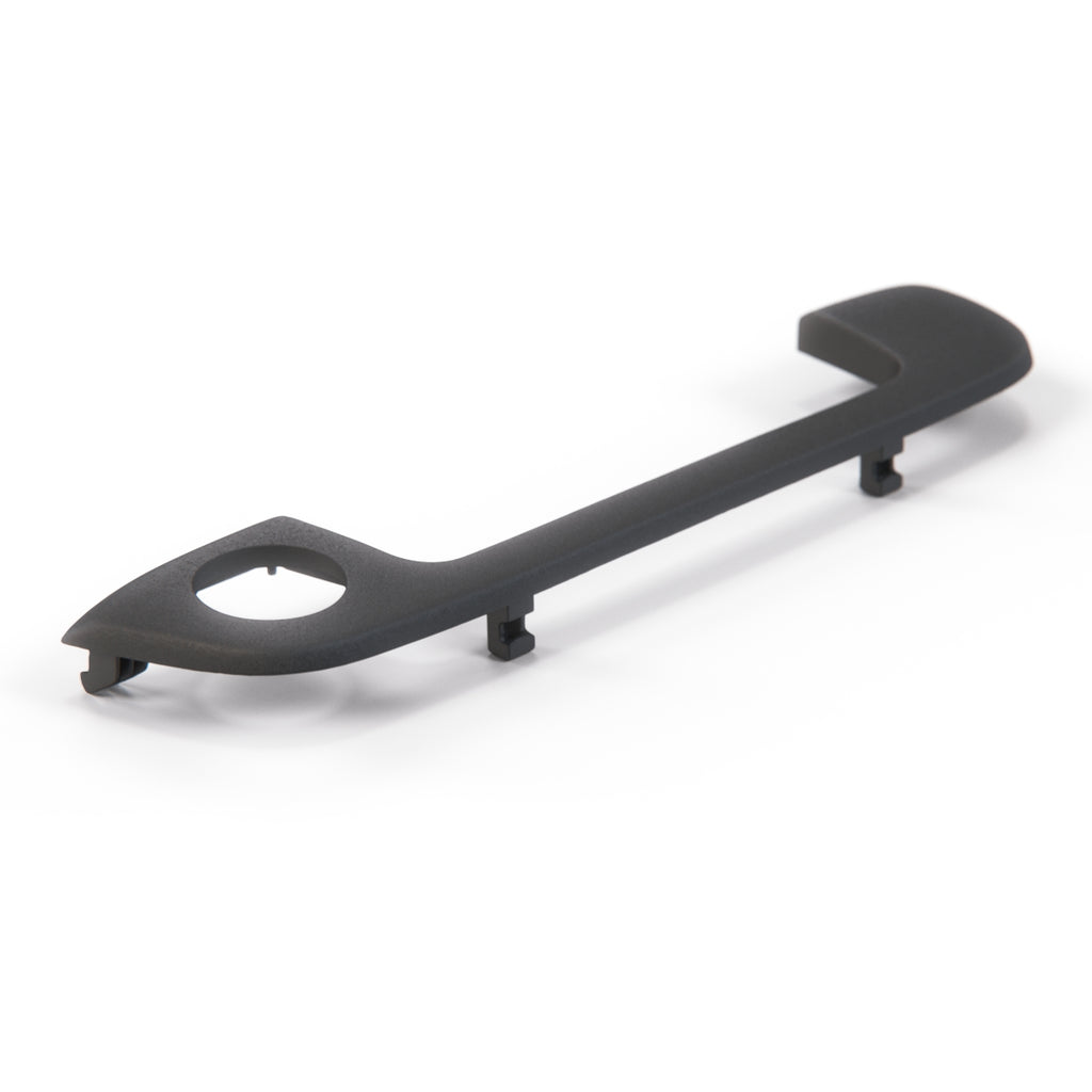 BMW E32 E34 E36 Exterior Door Handle Trim Cover Left or Right Black (51211938286) — view 2