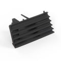 BMW E32 Front Bumper Lower Cover Trim Black Left or Right (51111974441 / 51111974442)