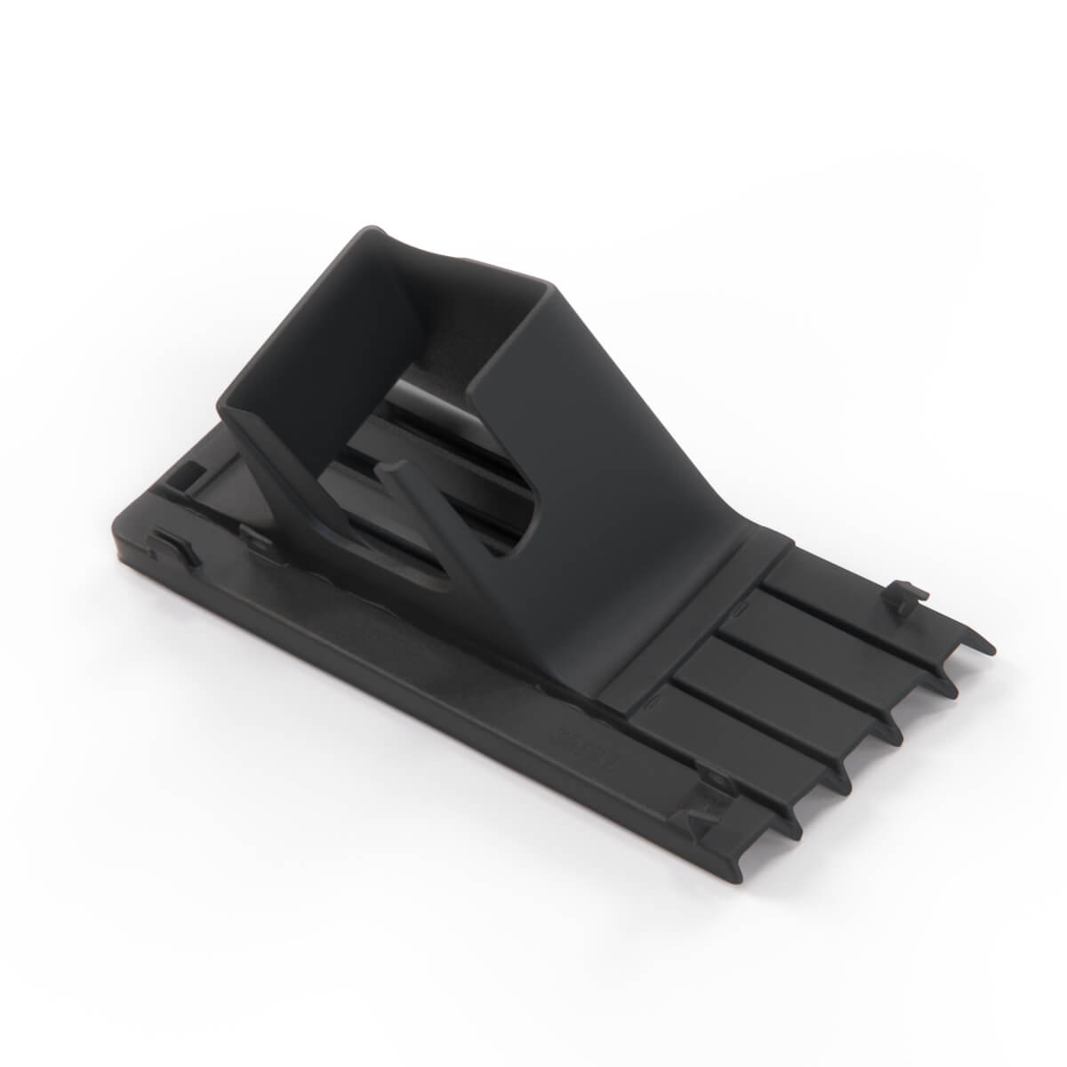 BMW E32 Front Bumper Lower Cover Trim Black Left or Right (51111974441 / 51111974442) — view 3