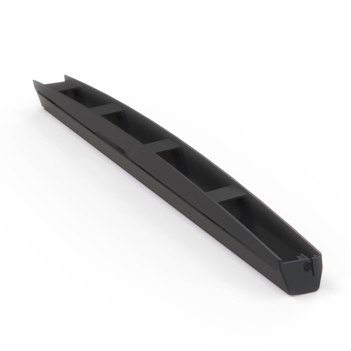 BMW E32 Side Small Window Sun Shade Housing Body Left or Right Black (51161964323 / 51161964324) — view 3