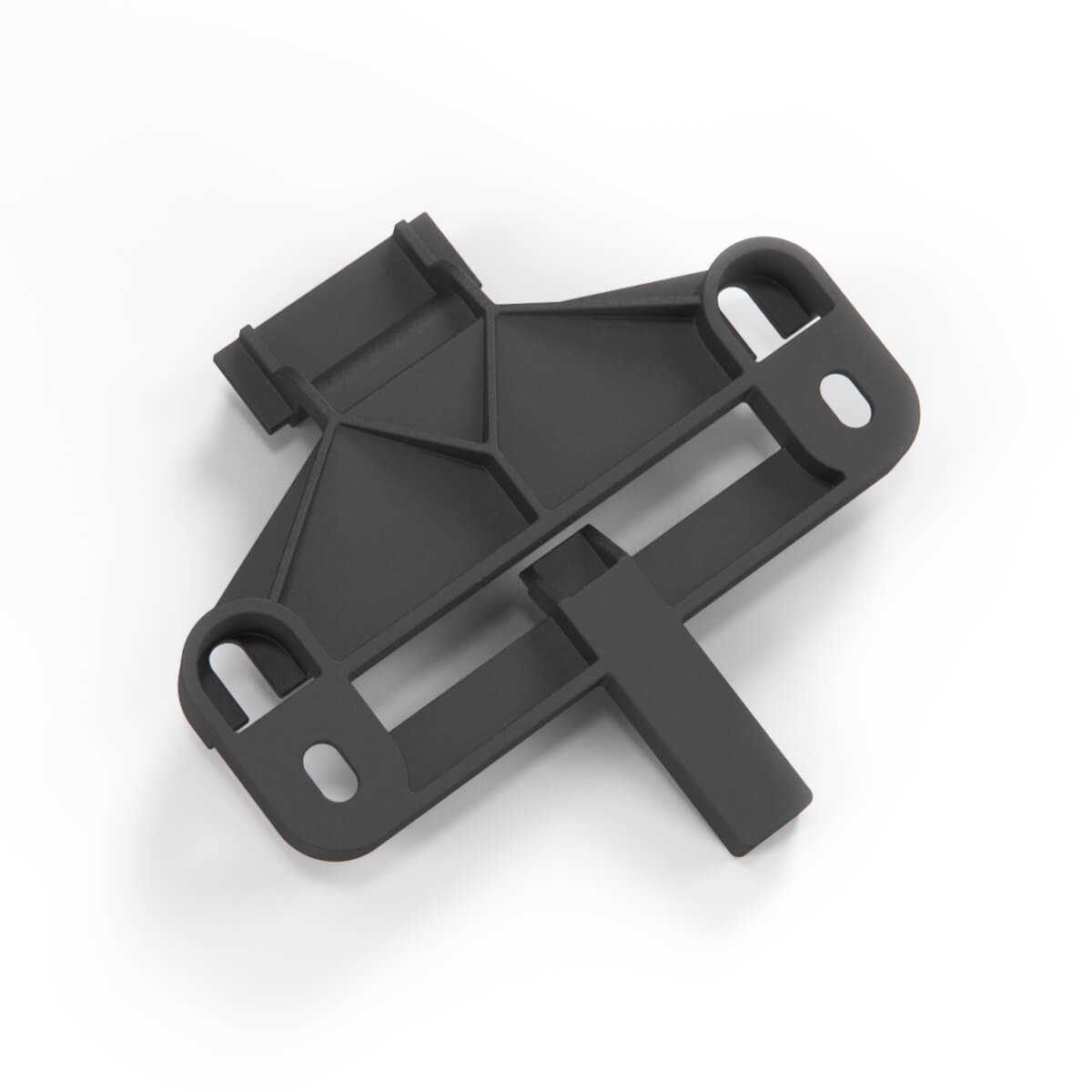 BMW E32 V12 M70 Engine Air Box Mount Bracket Black (13711289892) — view 3