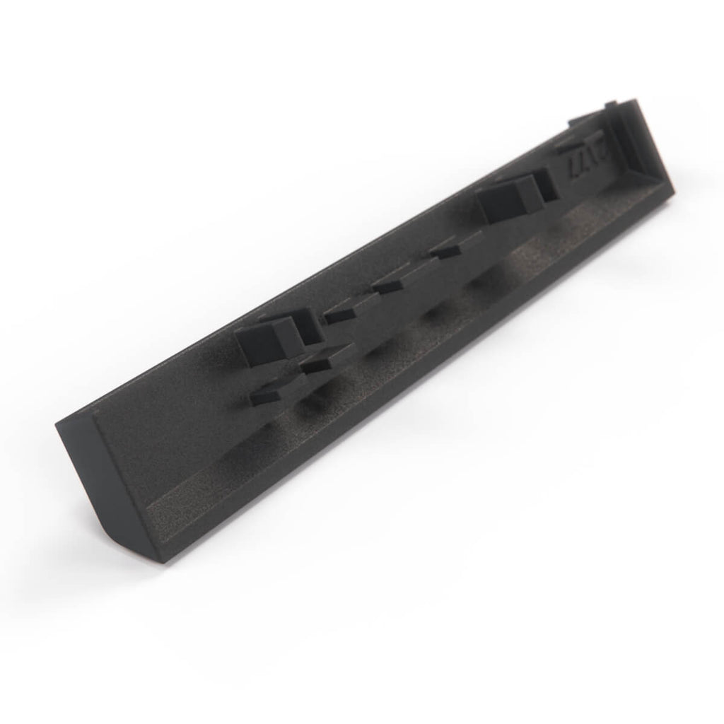 BMW E34 Dash Centre Console Left Trim Cover LHD Black (1384787 / 65811384787) — view 3