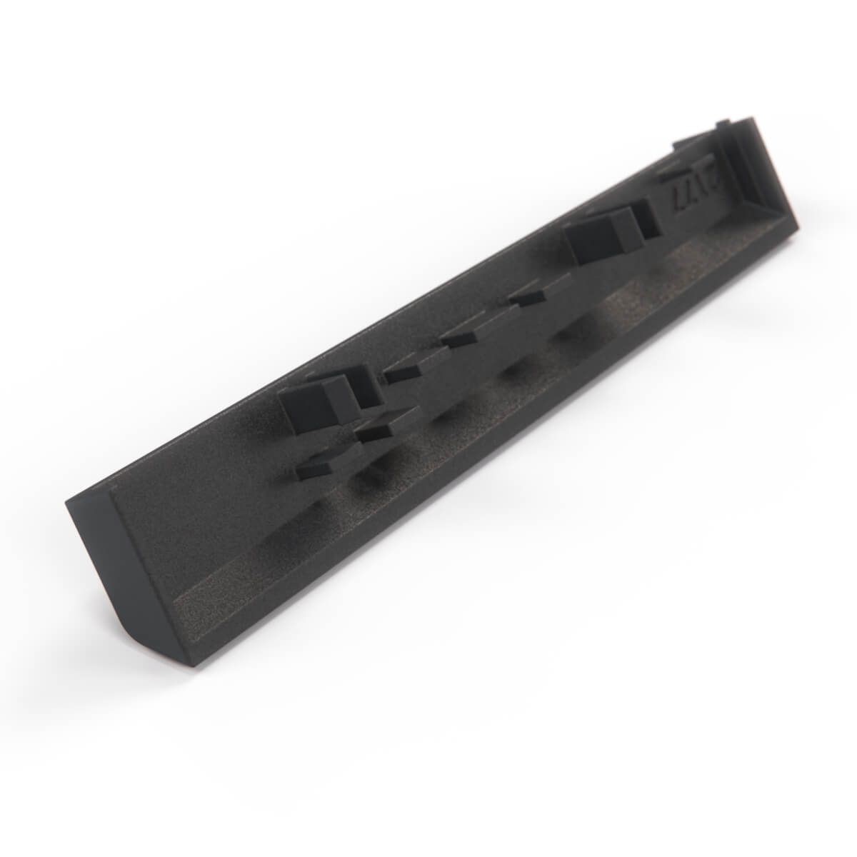 BMW E34 Dash Centre Console Left Trim Cover LHD Black (1384787 / 65811384787) — view 3