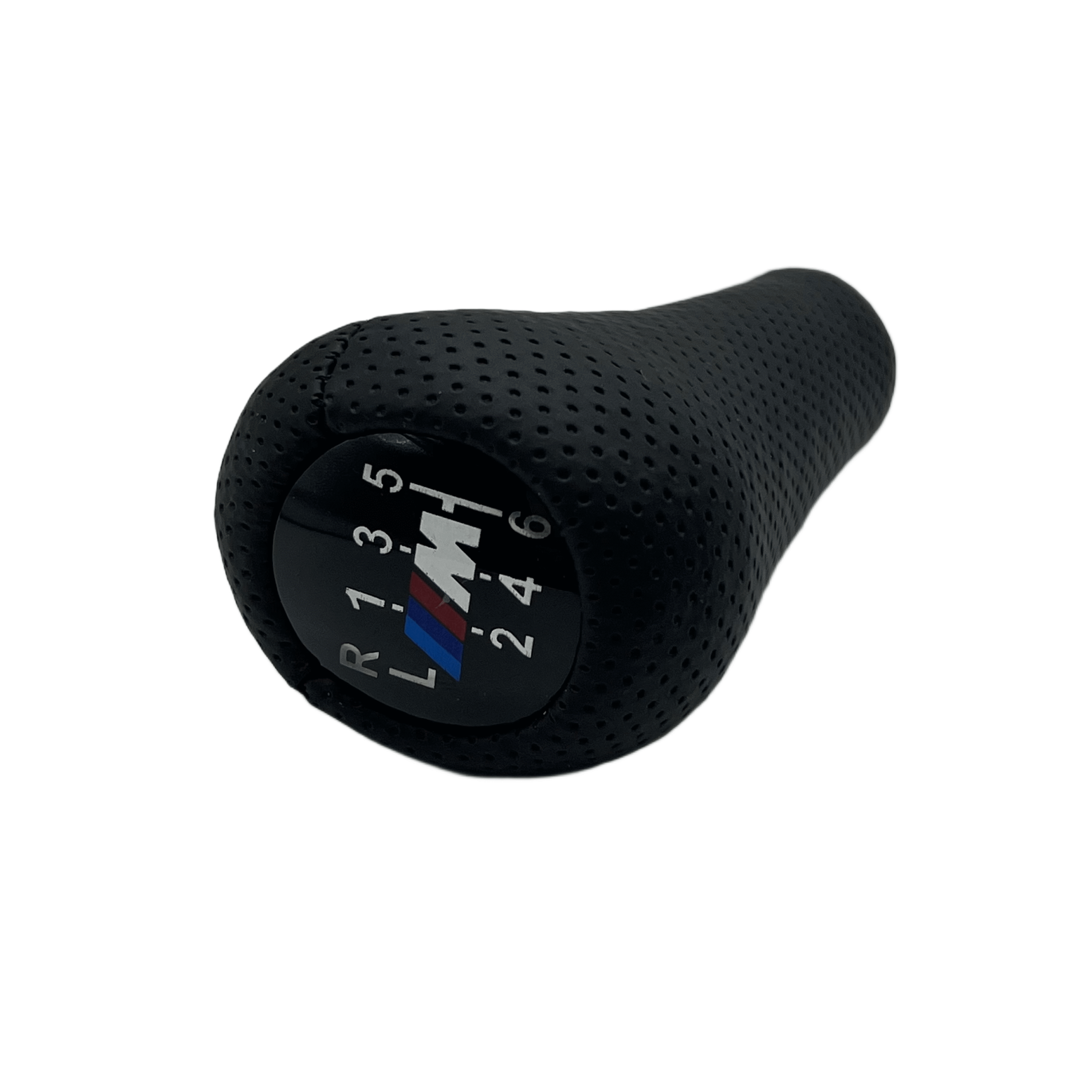 BMW E34 E36 E38 Z4 Leather Shift Knob Illuminated Black or Spotted (25117896886) — view 4