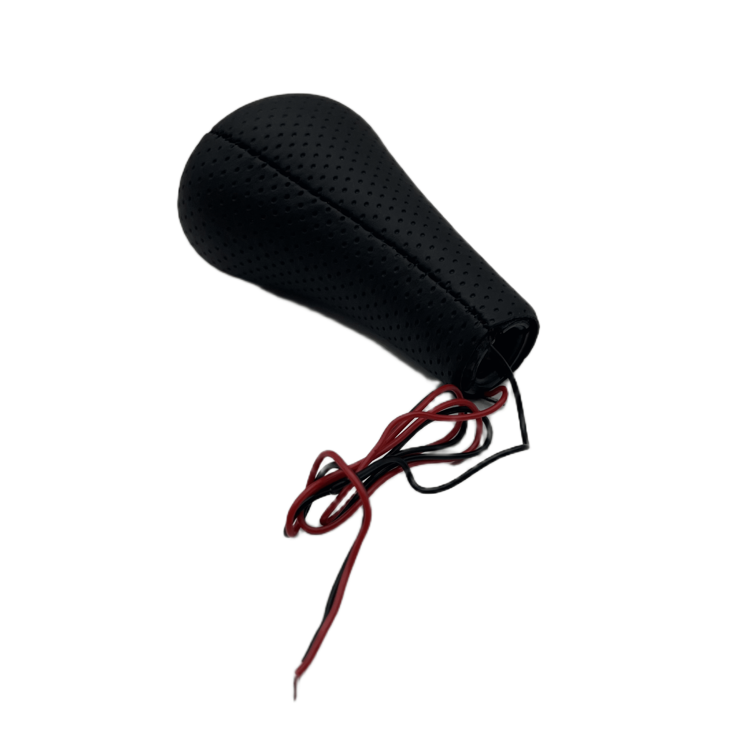 BMW E34 E36 E38 Z4 Leather Shift Knob Illuminated Black or Spotted (25117896886) — view 2