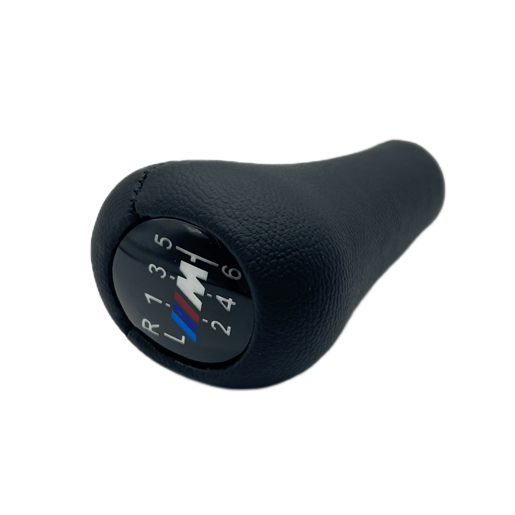 BMW E34 E36 E38 Z4 Leather Shift Knob Illuminated Black or Spotted (25117896886) — view 5