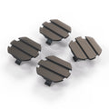 BMW E34 E36 E38 Valve Cover Trim Caps Set of 4 Black (11121726089)