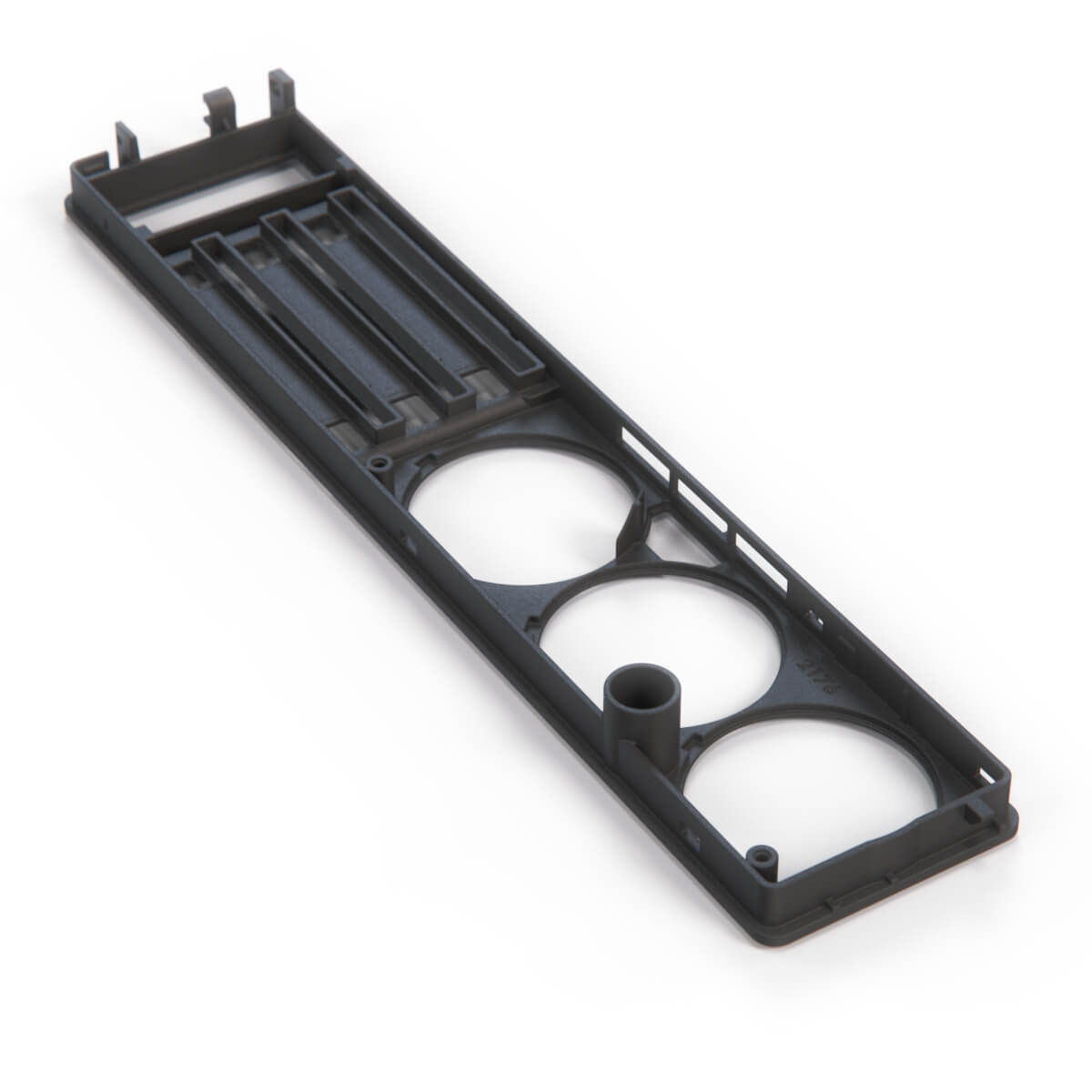 BMW E34 Front Climate Heater Control Panel Unit Black (64111384294 / 64118390067) — view 4