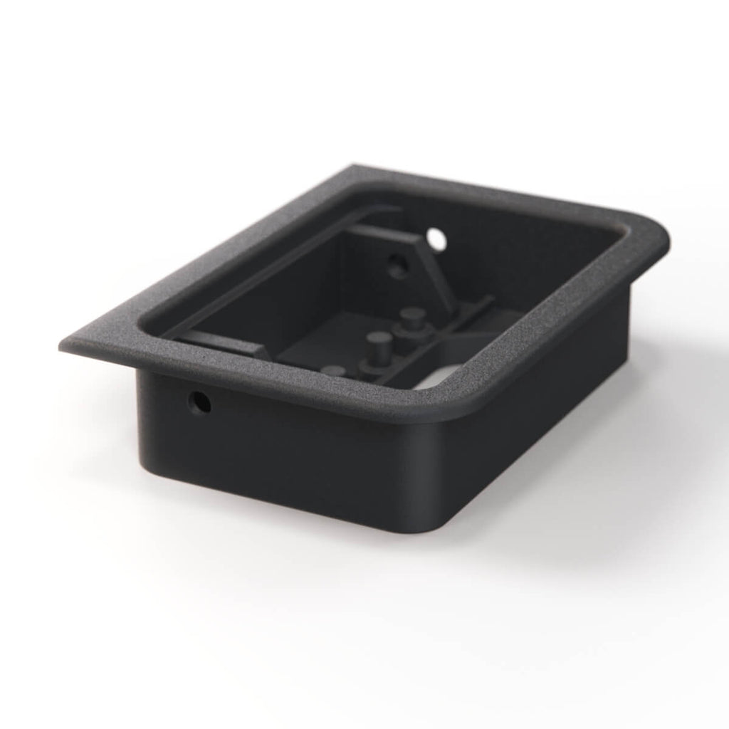 BMW E34 M5 Rear Center Console Bracket Storage Drawer Split Rear Bucket Seats 4 Seater — view 3