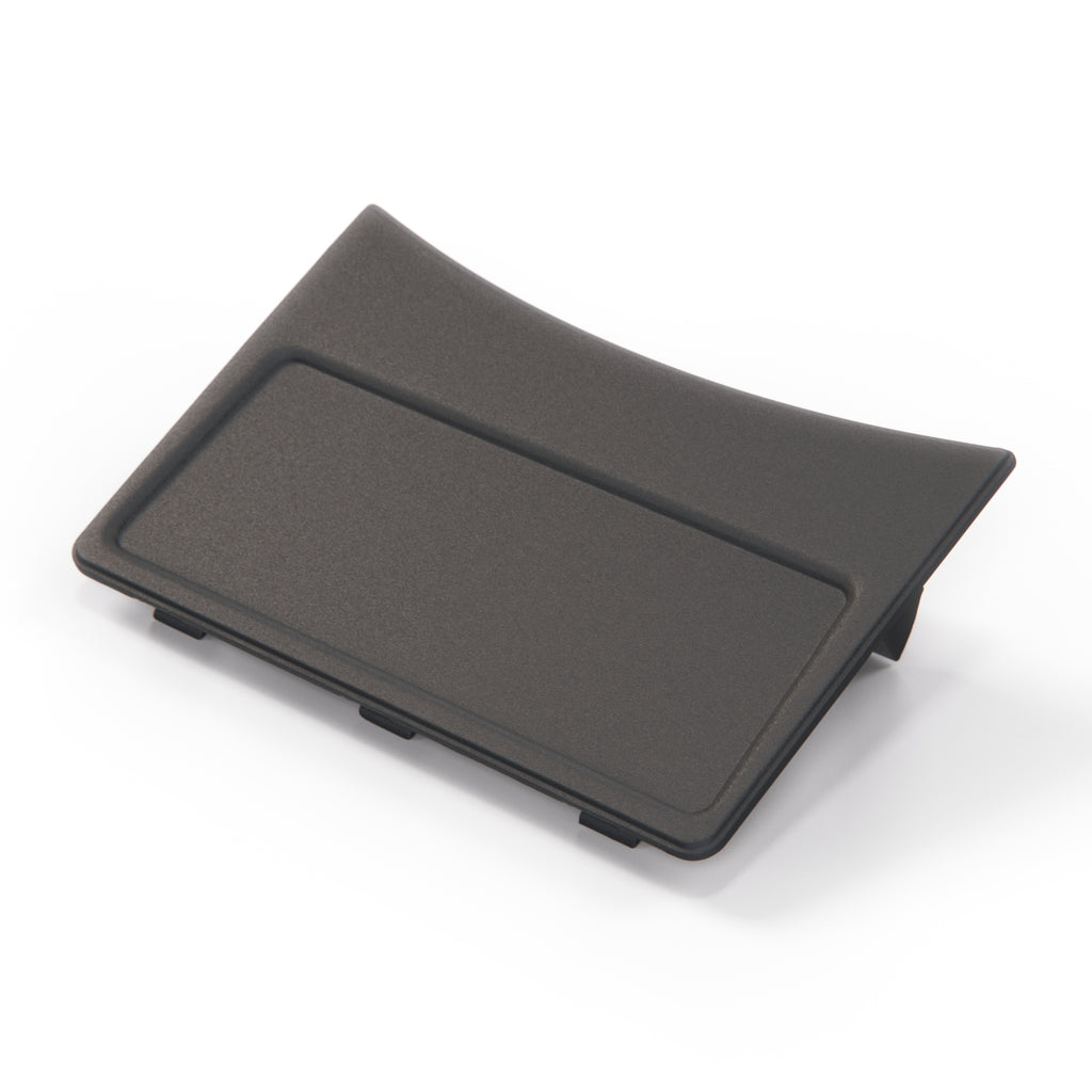 BMW E34 Rear Center Console Trim Cover Blank Black (1946193 / 51161946193)
