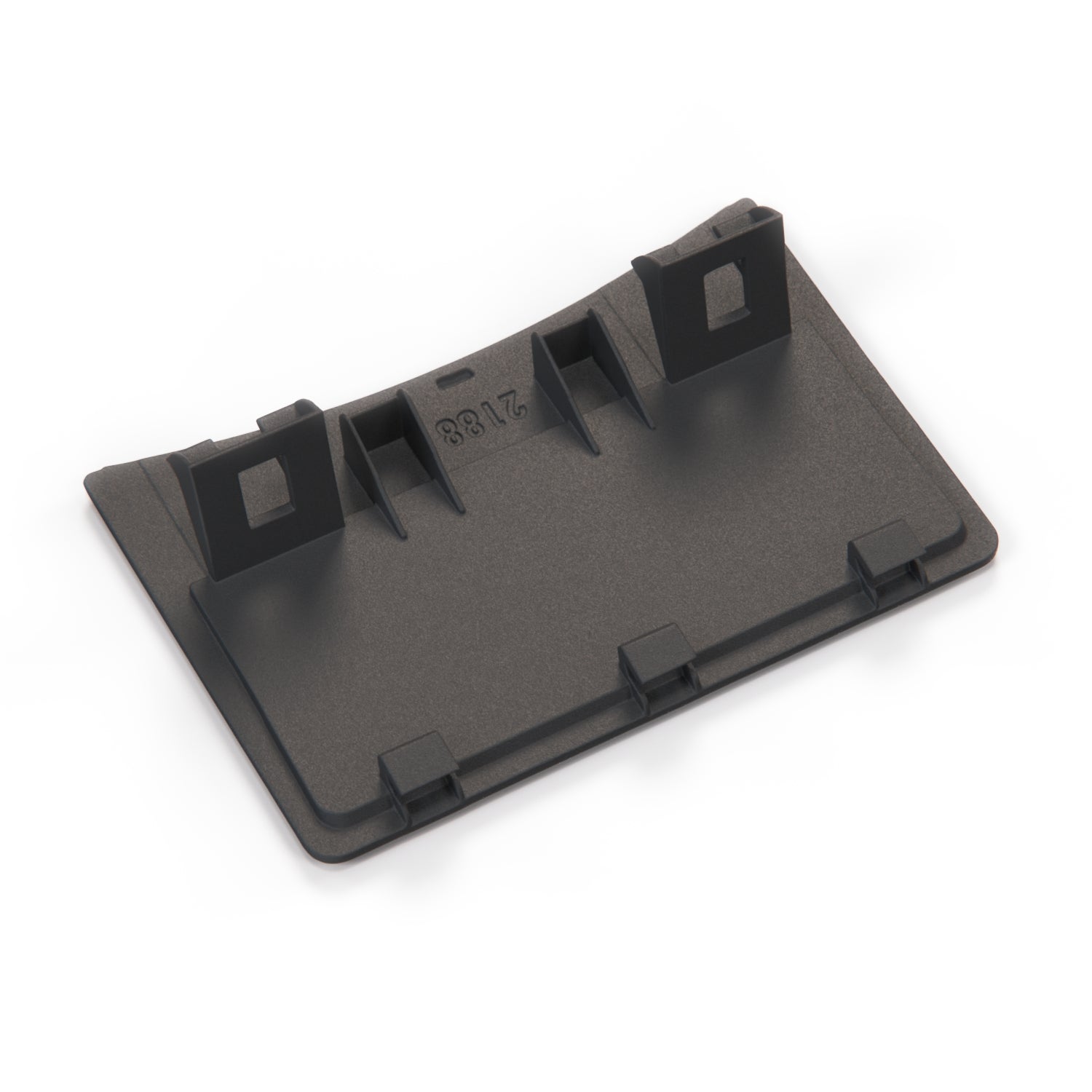 BMW E34 Rear Center Console Trim Cover Blank Black (1946193 / 51161946193) — view 4