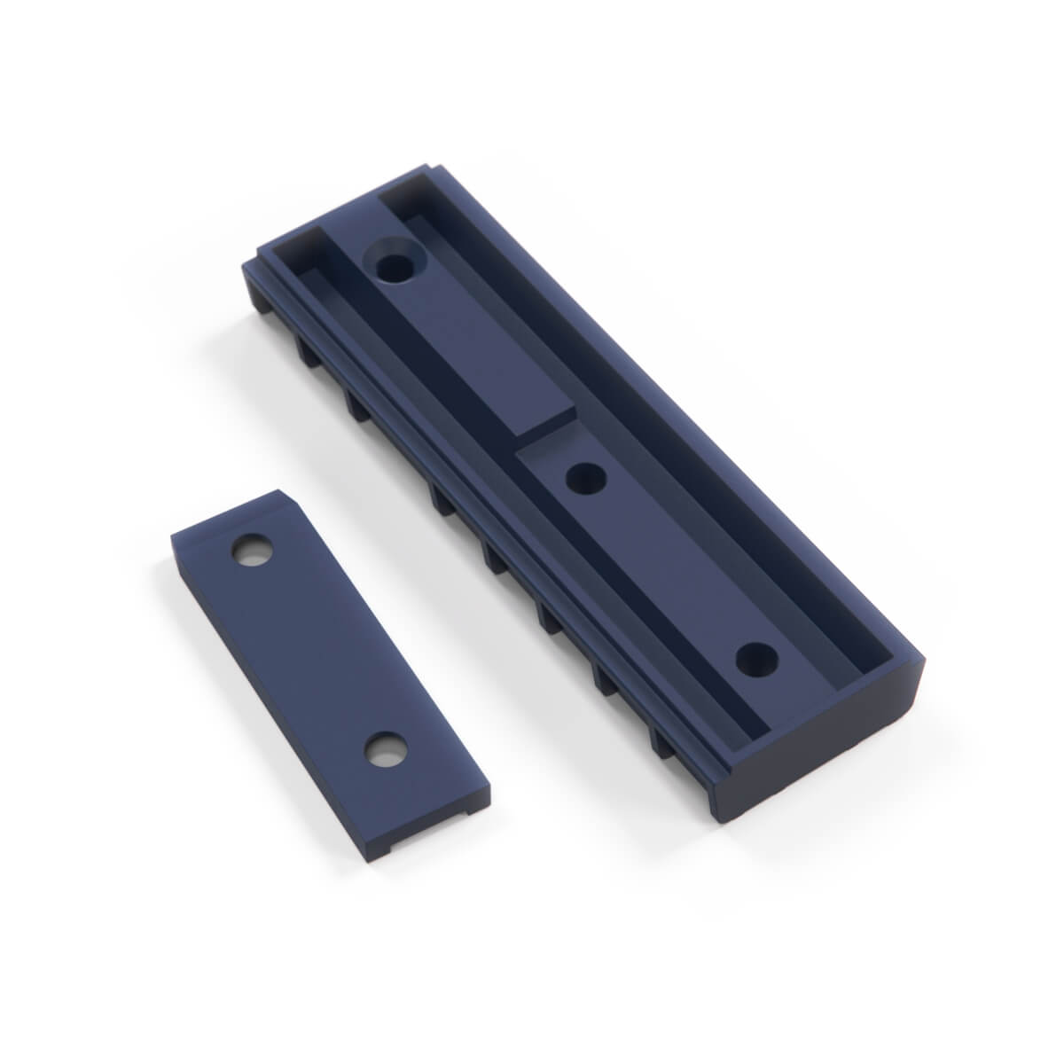 BMW E34 Touring Rear Bench Back Cover Bracket + Rail Set All Colours 52208149929 + (52208149923) — view 12