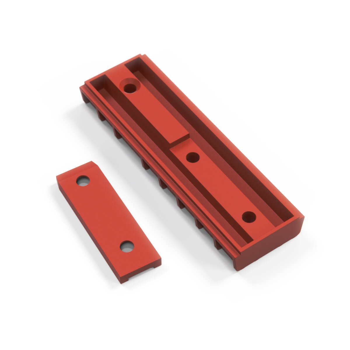 BMW E34 Touring Rear Bench Back Cover Bracket + Rail Set All Colours 52208149929 + (52208149923) — view 13